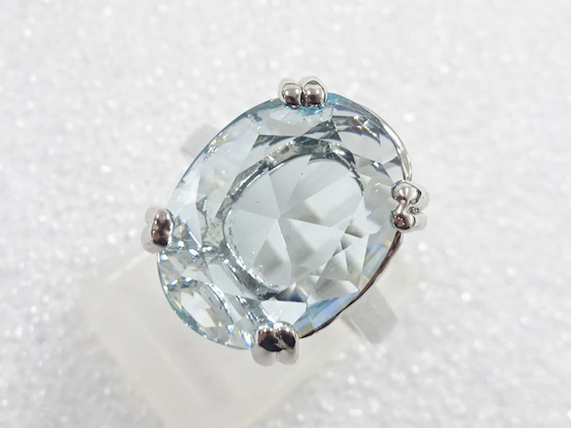 COLORED STONE FASHION RING / JP SIZE 11